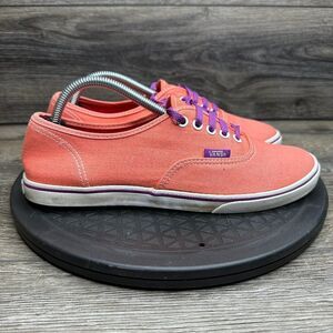 Vans Unisex Women's Size 8 / Men's 6.5 Skate Shoe  Off The Wall NEON Ora…